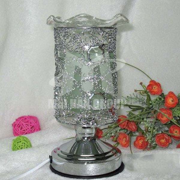 Đèn xông tinh dầu thủy tinh MS 04 màu xanh ngọc Đèn xông tinh dầu thủy tinh MS 04 màu xanh ngọc