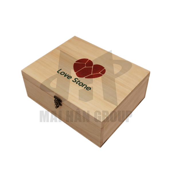 Hộp đá muối Love Stone