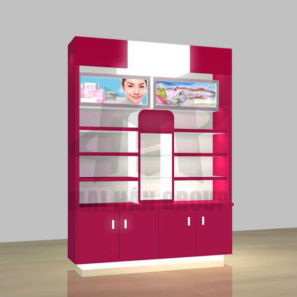 Tủ trưng bày mỹ phẩm
