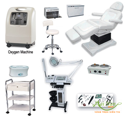 Trang thiết bị spa  Trang thiết bị spa