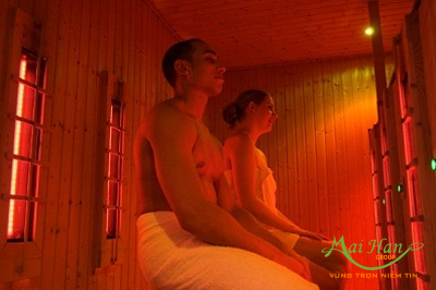 Tác dụng của phòng xông hơi tia hồng ngoại Xông hơi tia hồng ngoại