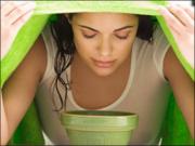 xông hơi da mặt với tinh dầu