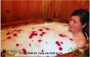 Bồn tắm gỗ - Bí quyết giúp tăng thu nhập kinh doanh Spa