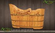 Mẫu bồn tắm gỗ đẹp 