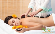 Massage đá nóng