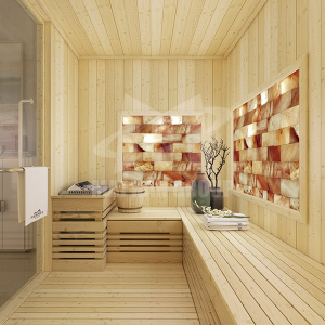 Phòng xông Hơi Đá Muối MS 08 Phòng xông Hơi Đá Muối MS 08