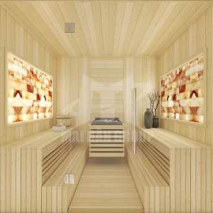 Phòng xông Hơi Đá Muối MS 06 Phòng xông Hơi Đá Muối MS 06