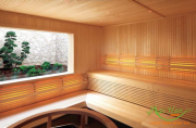 Phòng xông hơi sauna trong nhà