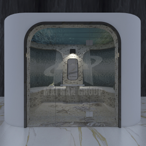 Phòng Xông Hơi Ướt Xây MS 09